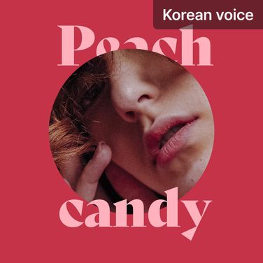 Peach candy poster
