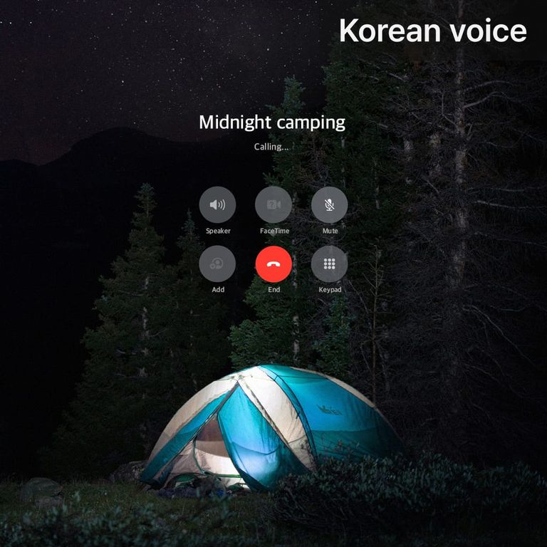 Midnight camping