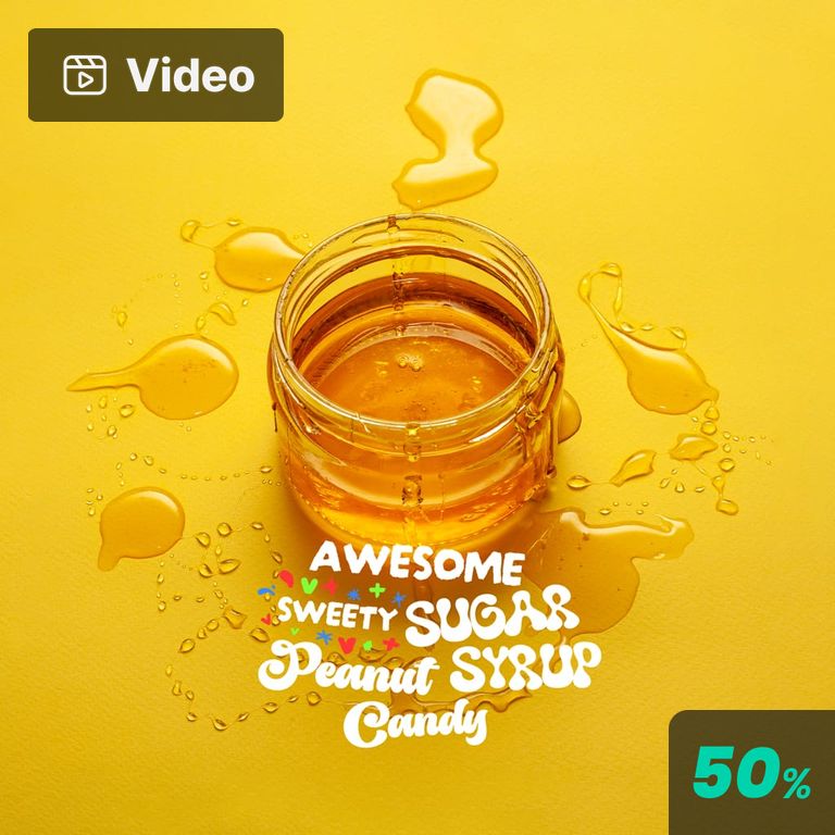 어썸 스위티 슈가시럽 피넛캔디 poster