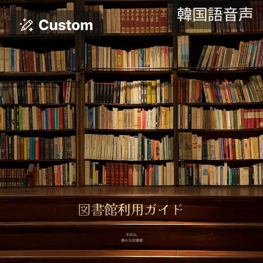 図書館利用ガイド poster