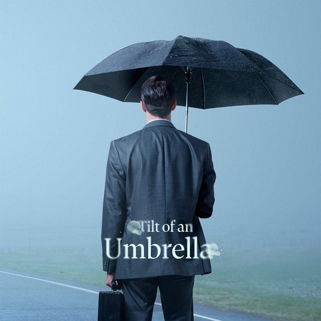 Tilt of an Umbrella poster