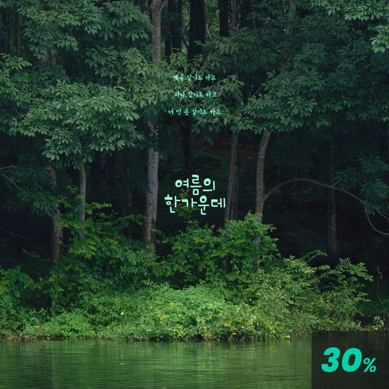 여름의 한가운데