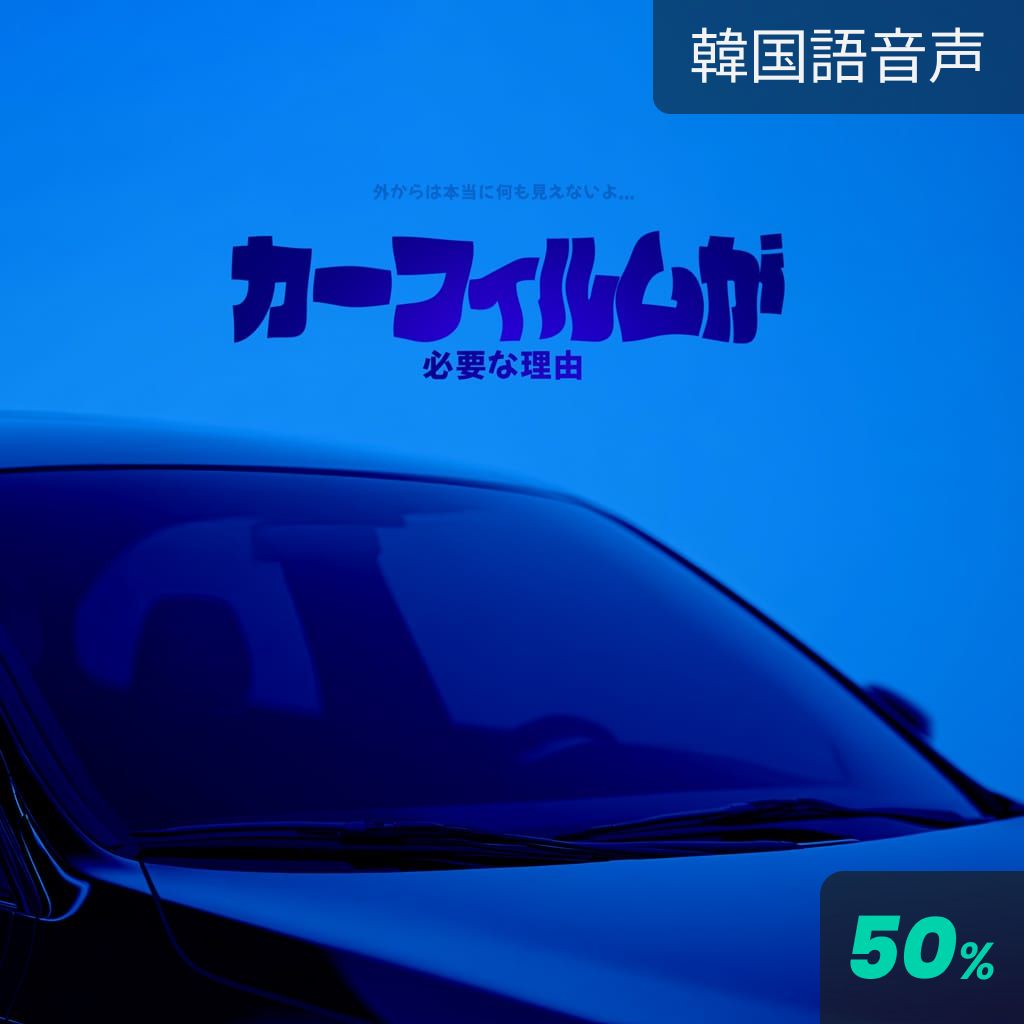 カーフィルムが必要な理由 channel