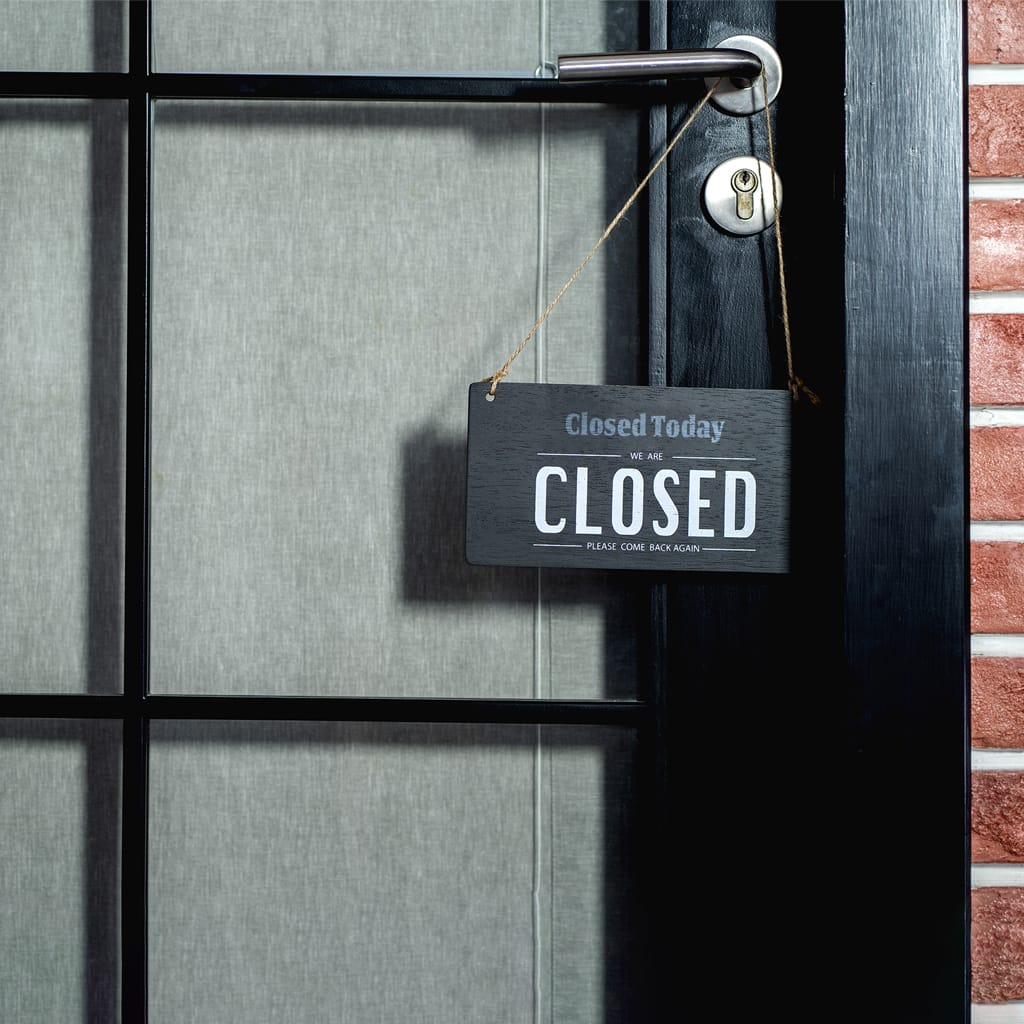 Closed Today