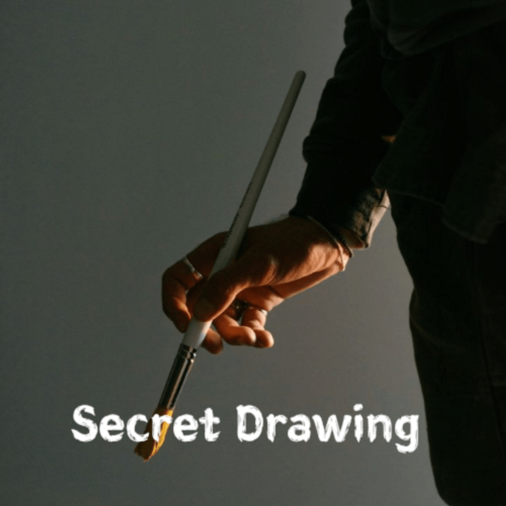 Secret Drawing poster