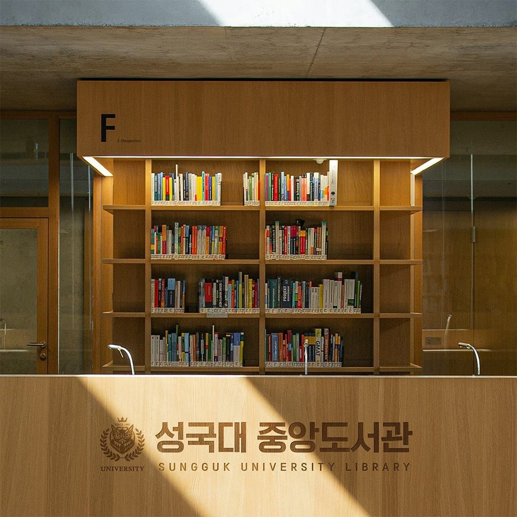 성국대 중앙도서관 : 크리에이터 원재.ver poster