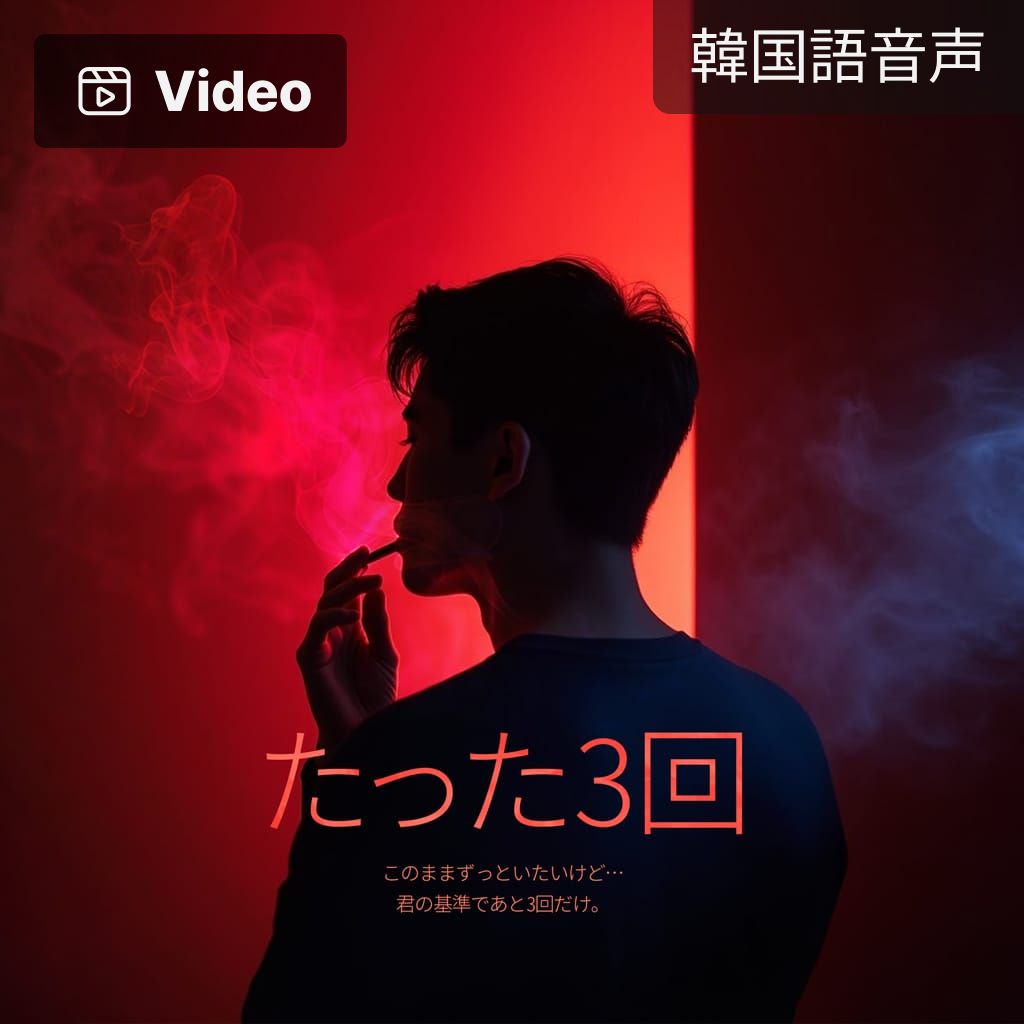 たった3回 poster