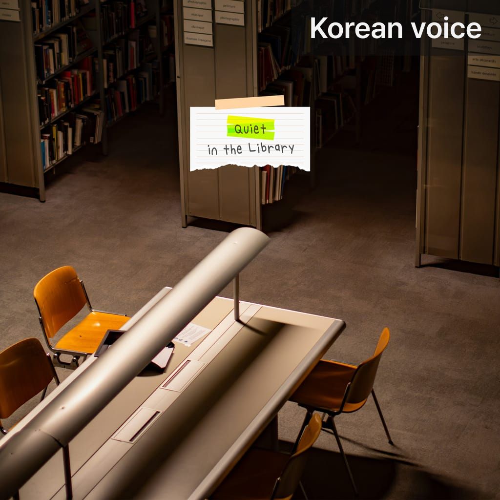 Quiet in the Library poster