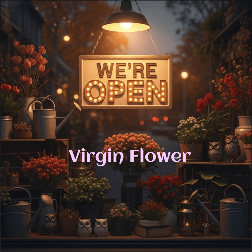 Virgin Flower poster