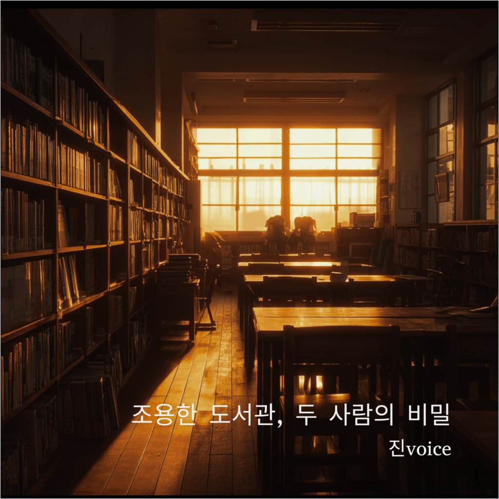 조용한 도서관, 두 사람의 비밀 poster