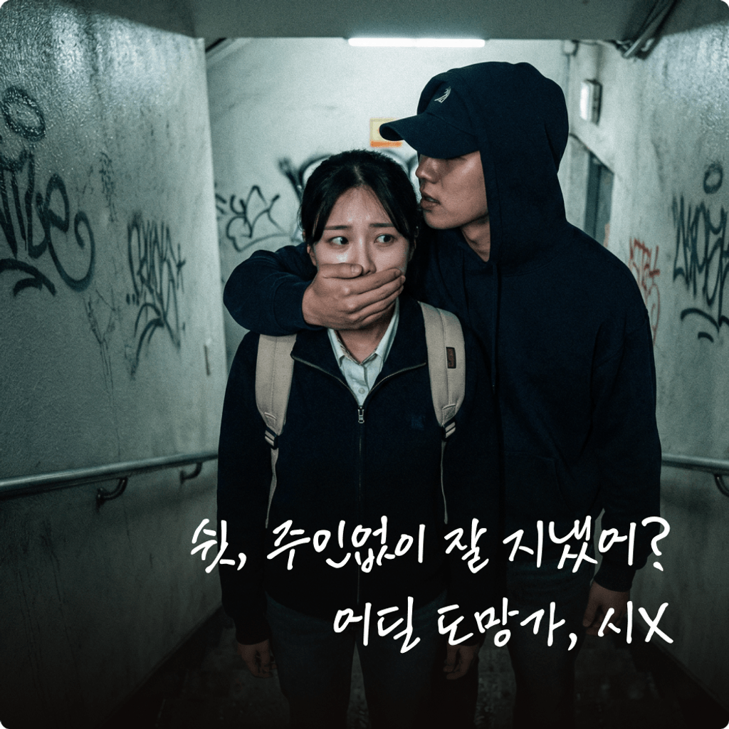 주인없이 잘 지냈어? 쉿, 어딜 도망가 씨X poster