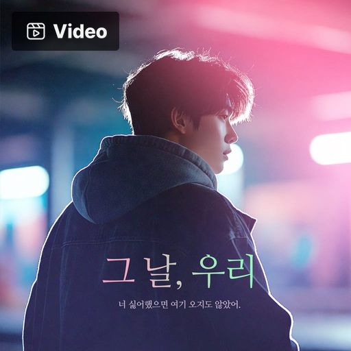그 날, 우리 poster