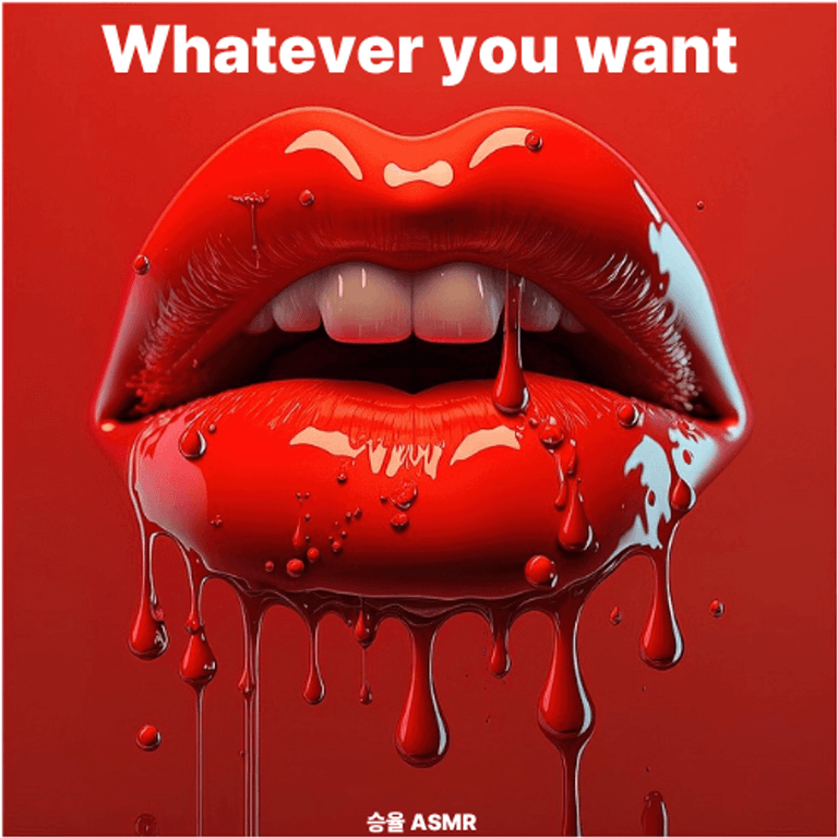 Whatever you want poster