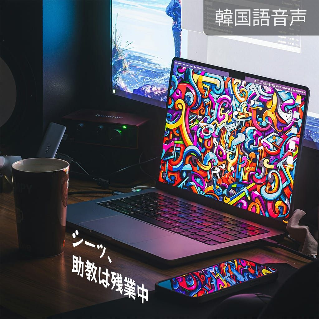 シーッ、助教は残業中 poster