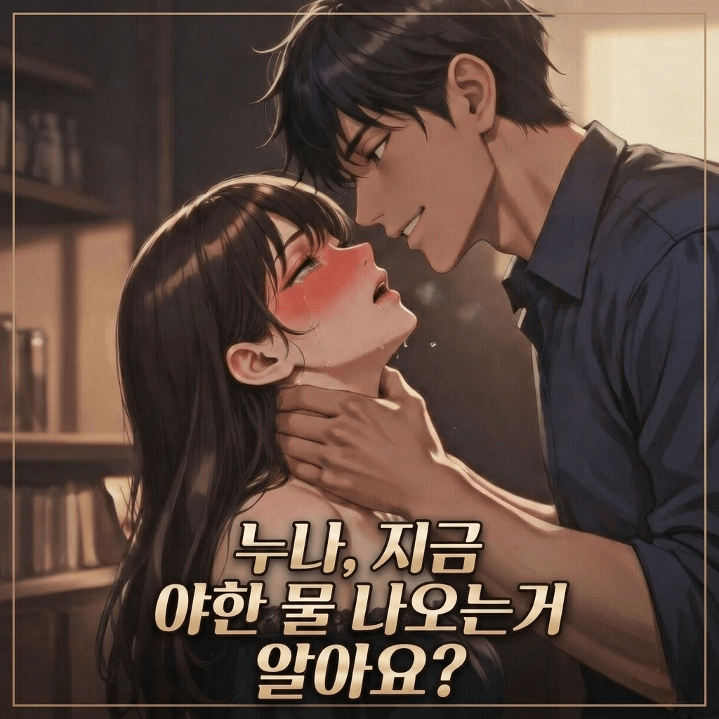 누나, 지금 야한 물 나오는거 알아요?