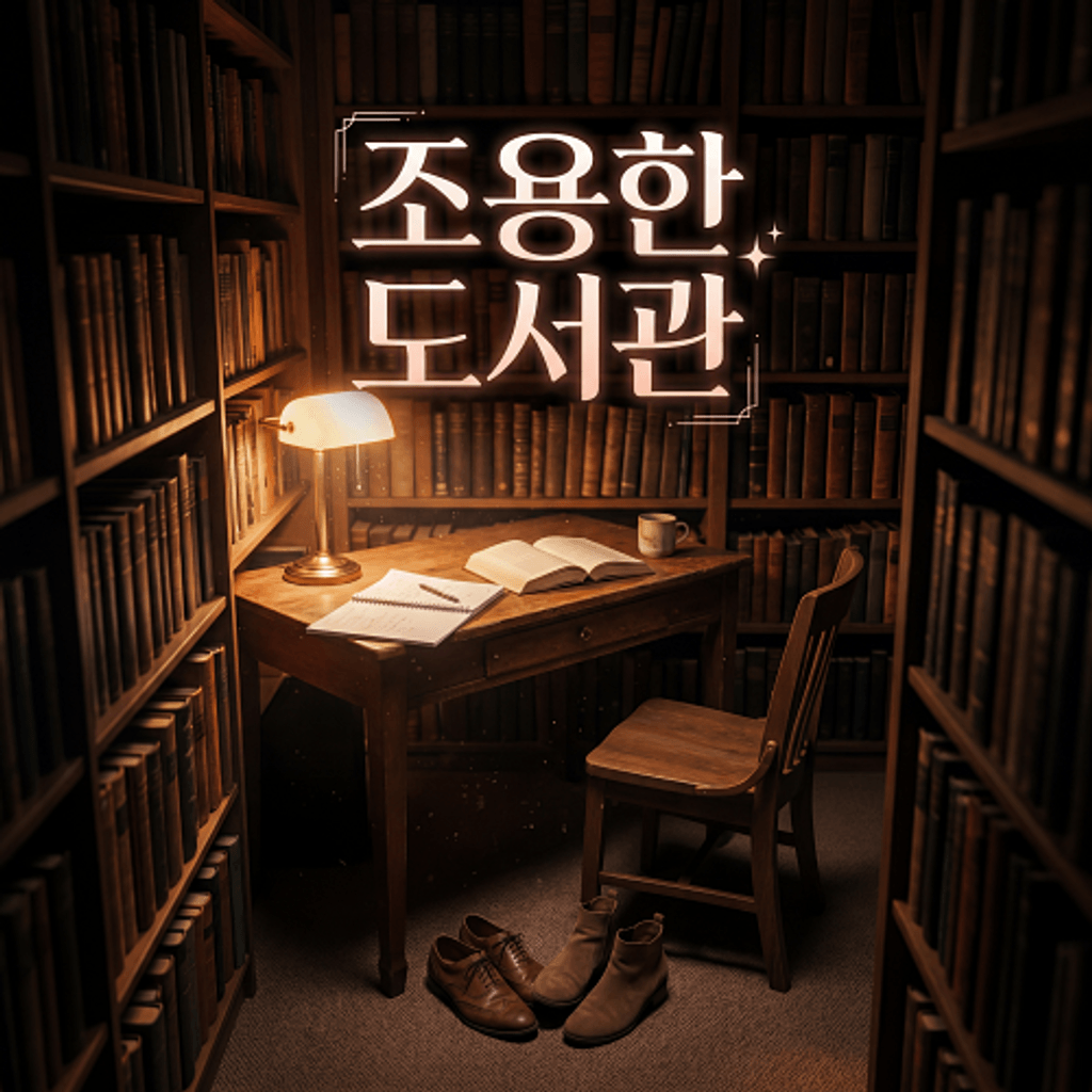 조용한 도서관  poster