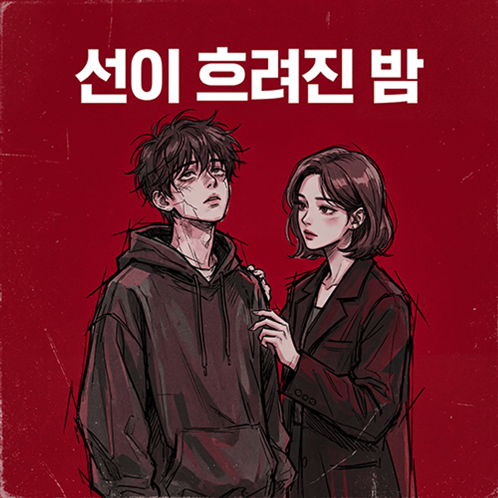 선이 흐려진 밤  poster
