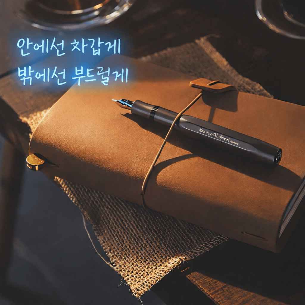 안에선 차갑게, 밖에선 부드럽게