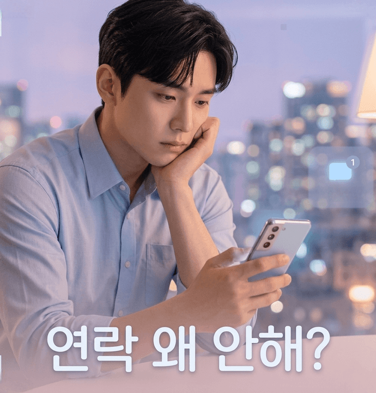 연락 왜 안해?