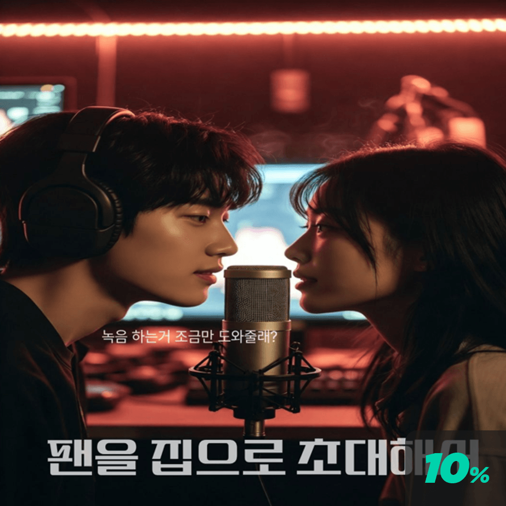 팬을 집으로 초대해서.. poster