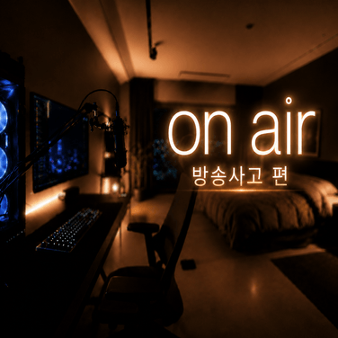 -미 듣- 방송이 꺼진 줄 알고 자위💦 해버린 스트리머