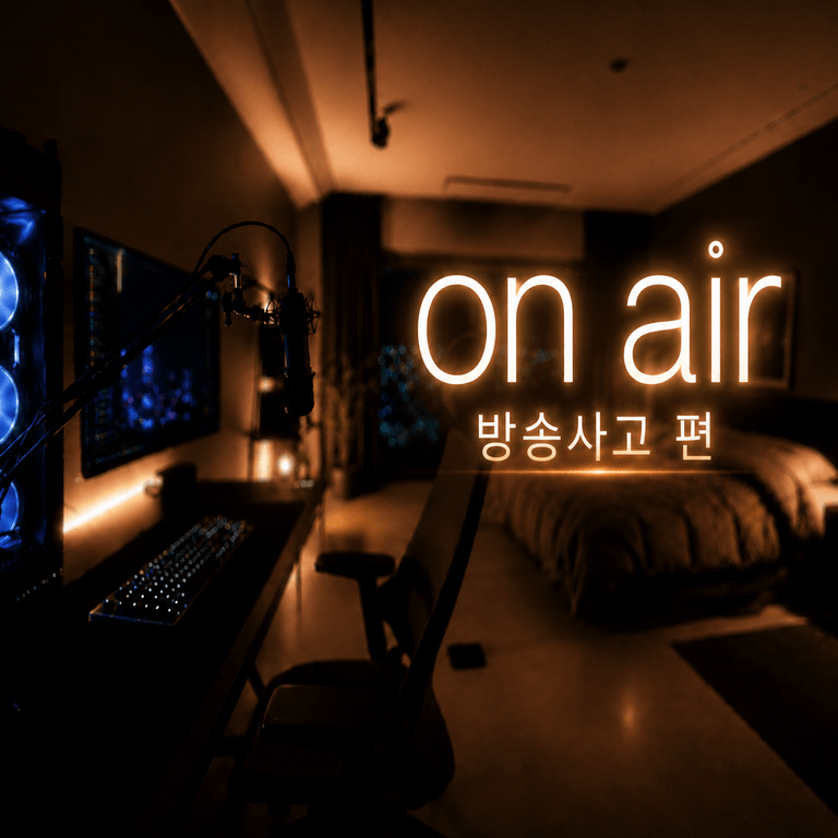 -미 듣- 방송이 꺼진 줄 알고 자위 해버린 스트리머