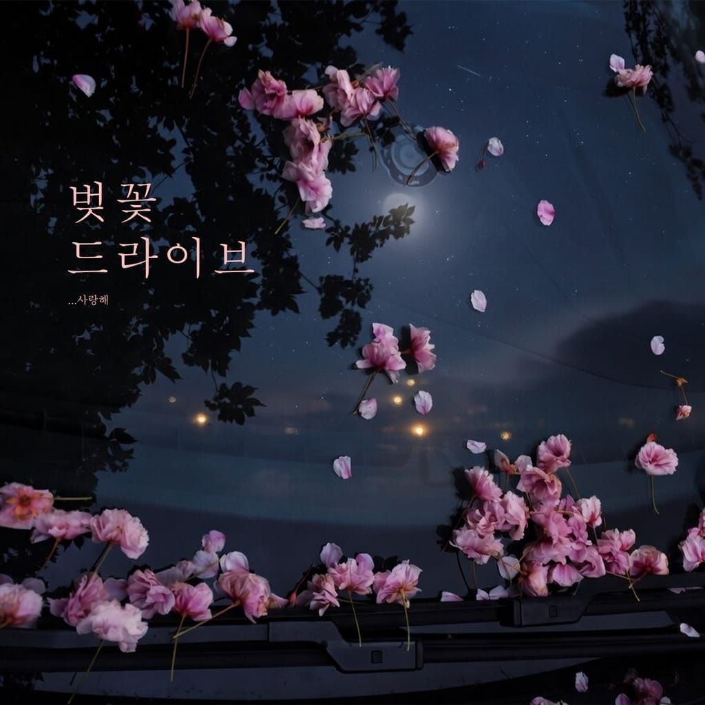 벚꽃 드라이브: 크리에이터 류건 ver. poster