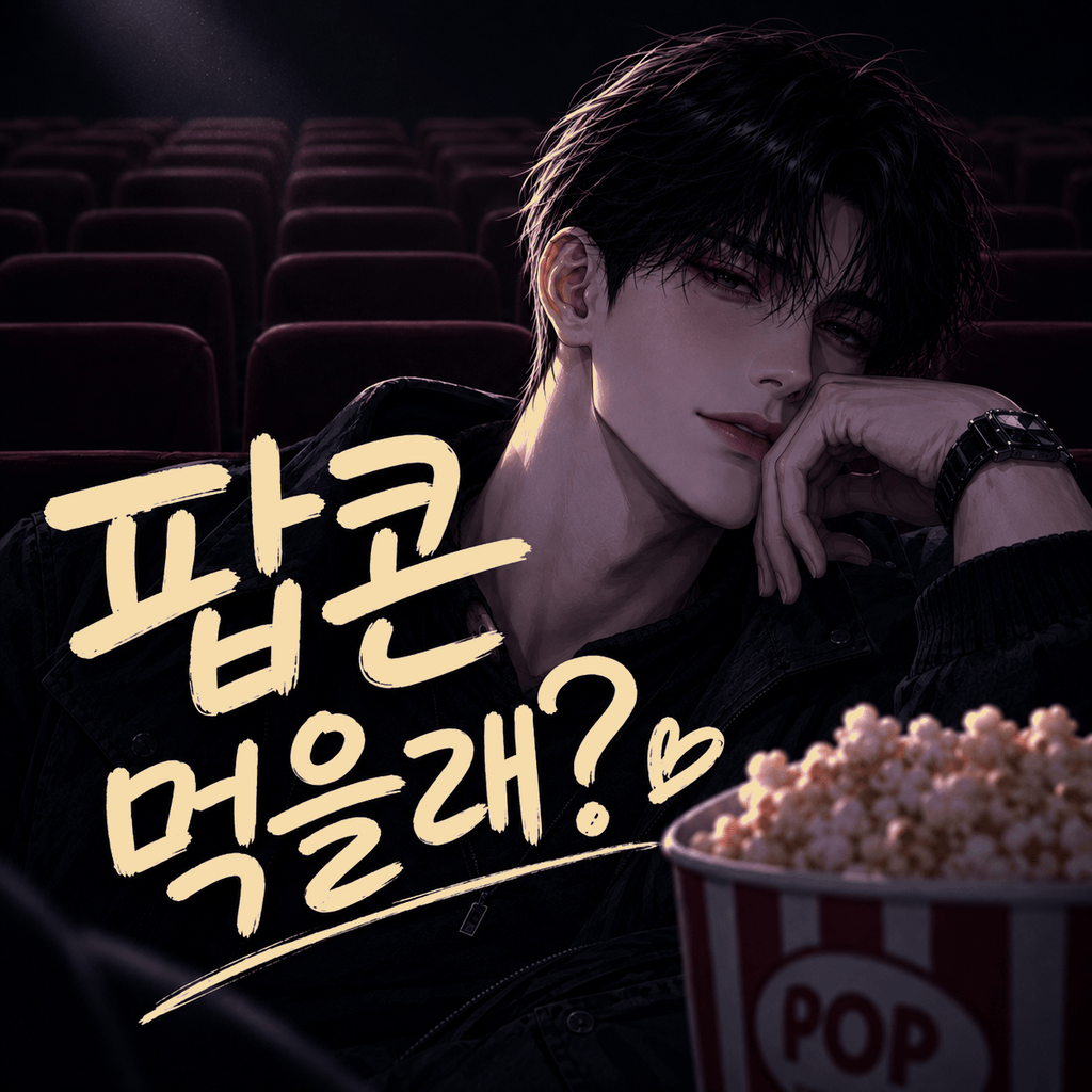 팝콘 먹을래?
