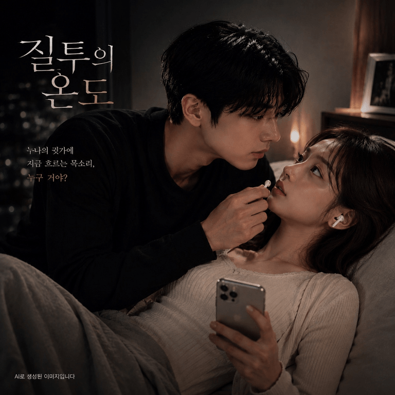 On Air 누나, ASMR 듣지마 -질투하는 집착 연하남