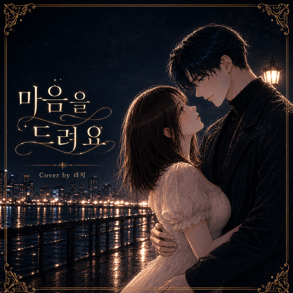 아이유 - 마음을 드려요 Cover poster