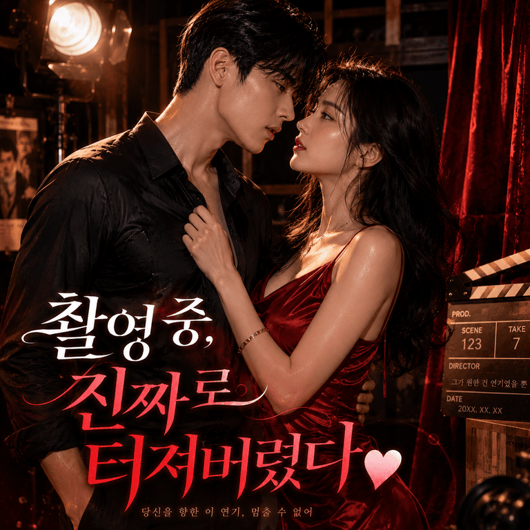 촬영 중, 진짜로 터져버렸다♥ - 3