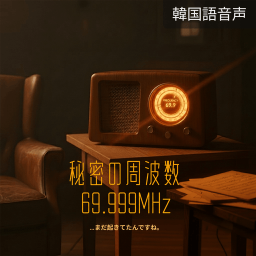 秘密の周波数 69.999MHz poster