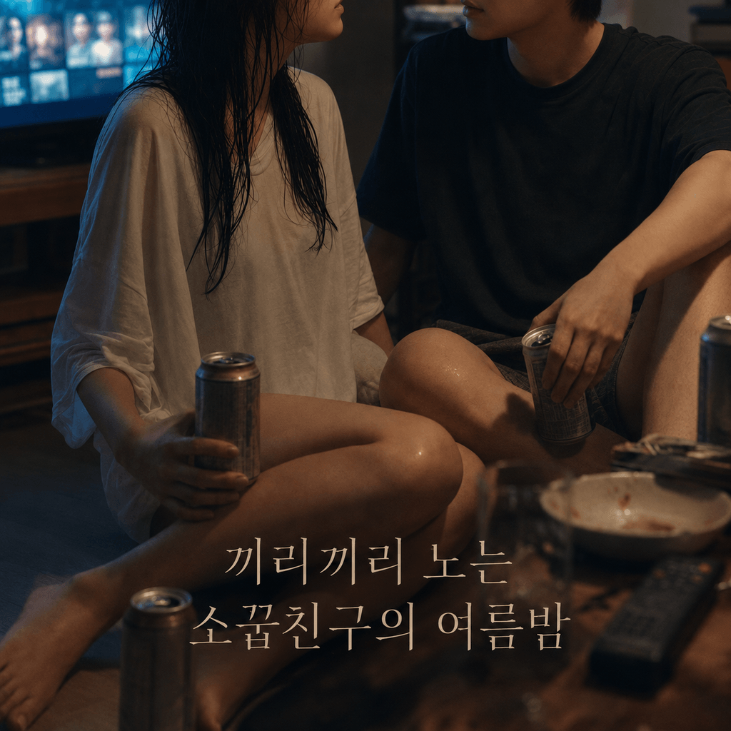 끼리끼리 노는 소꿉친구의 여름밤