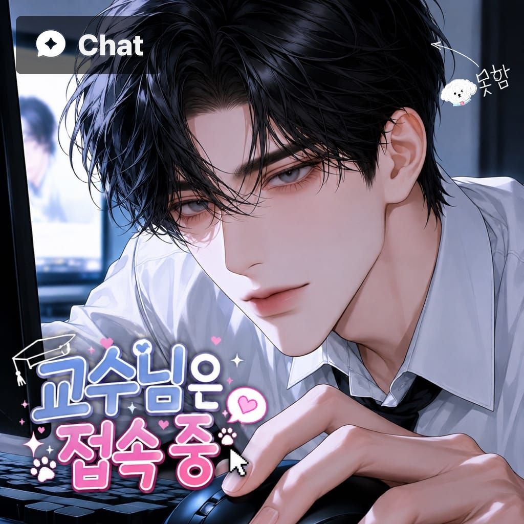 교수님은 접속 중 poster