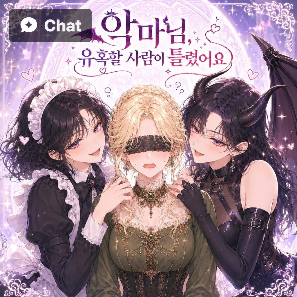 악마님 유혹할 사람이 틀렸어요 poster