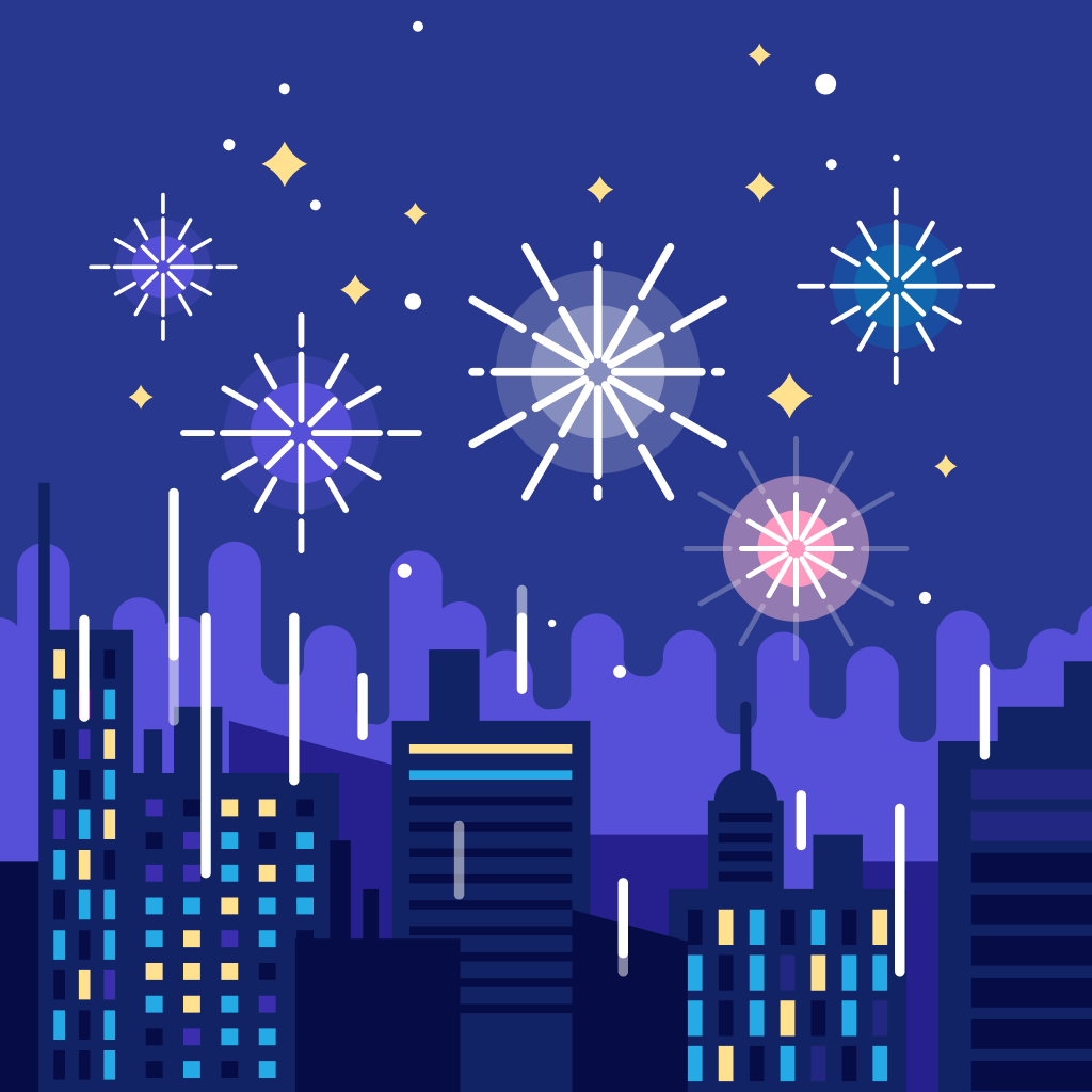 🎆 플링 불꽃축제 시작합니다!
