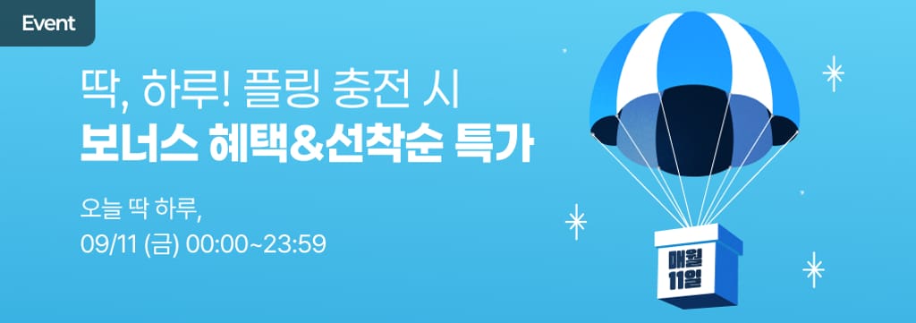 ~46% 플링데이 할인 시작! 🔋 poster