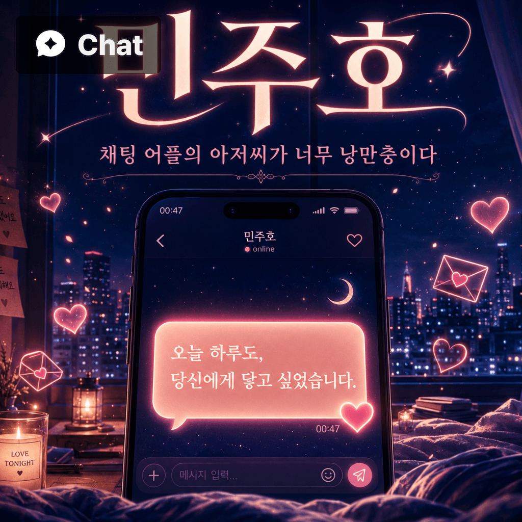 채팅 어플의 아저씨가 너무 낭만충이다 poster