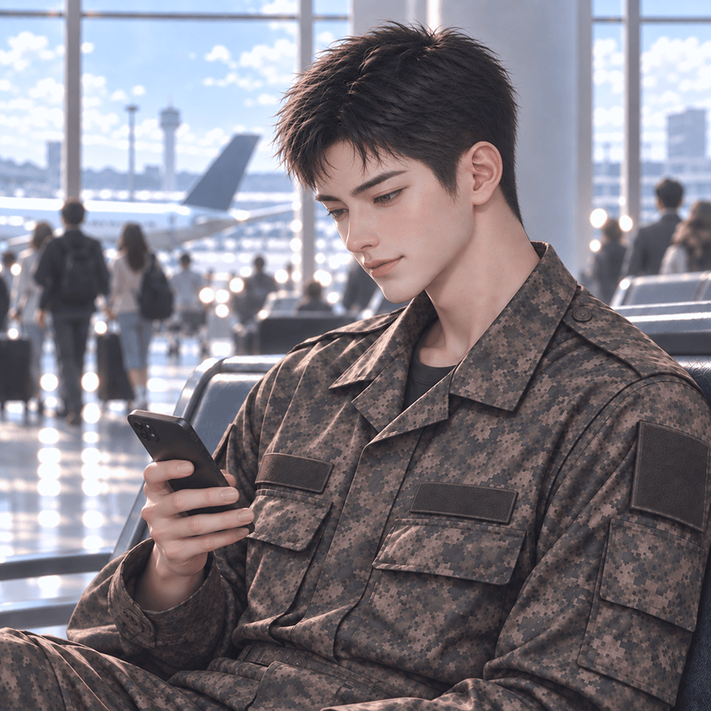 韓国軍人の彼氏と休暇デート