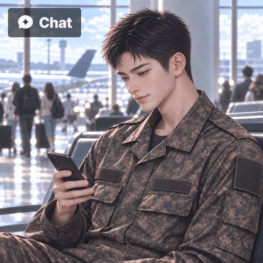 韓国軍人の彼氏と休暇デート poster