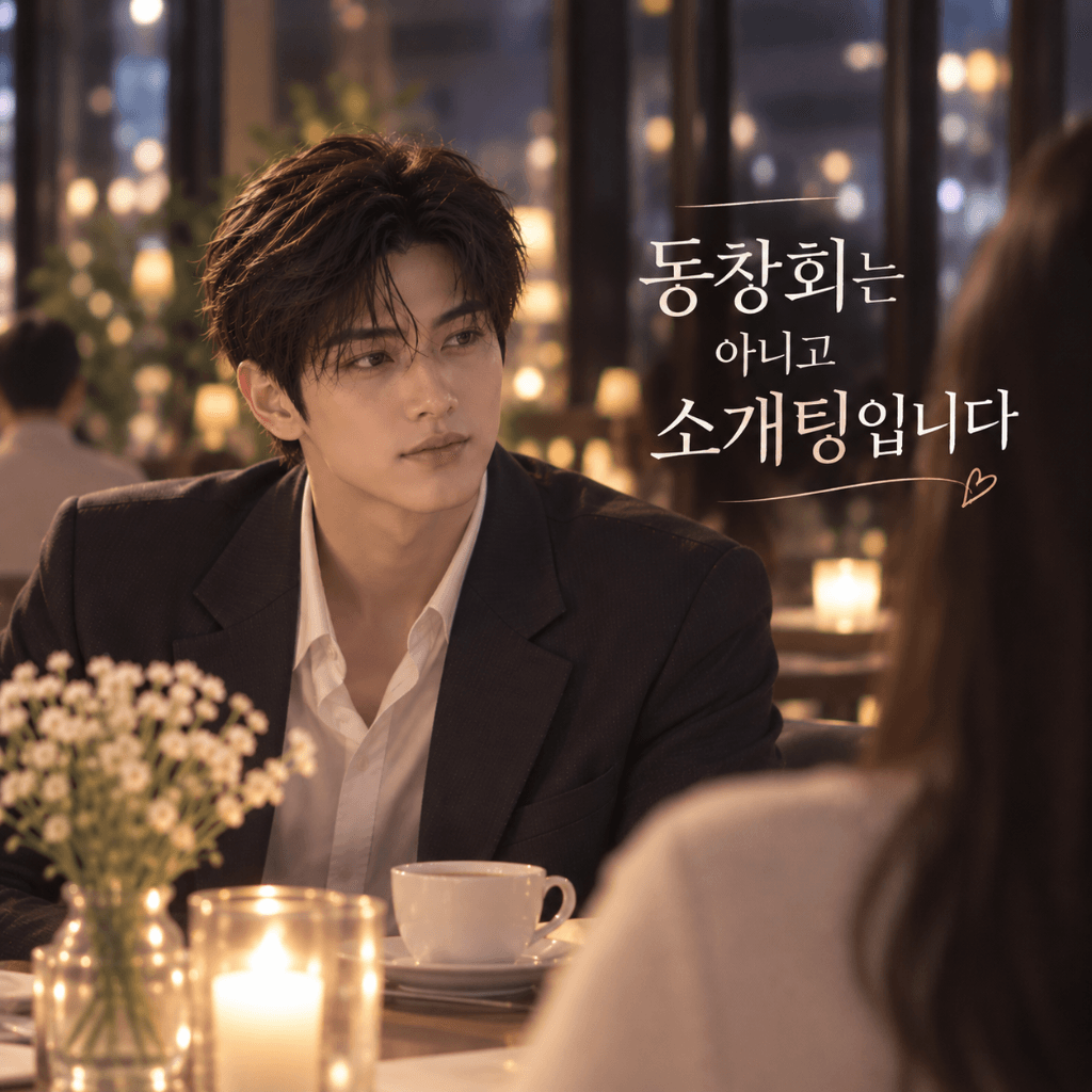 동창회는 아니고 소개팅입니다