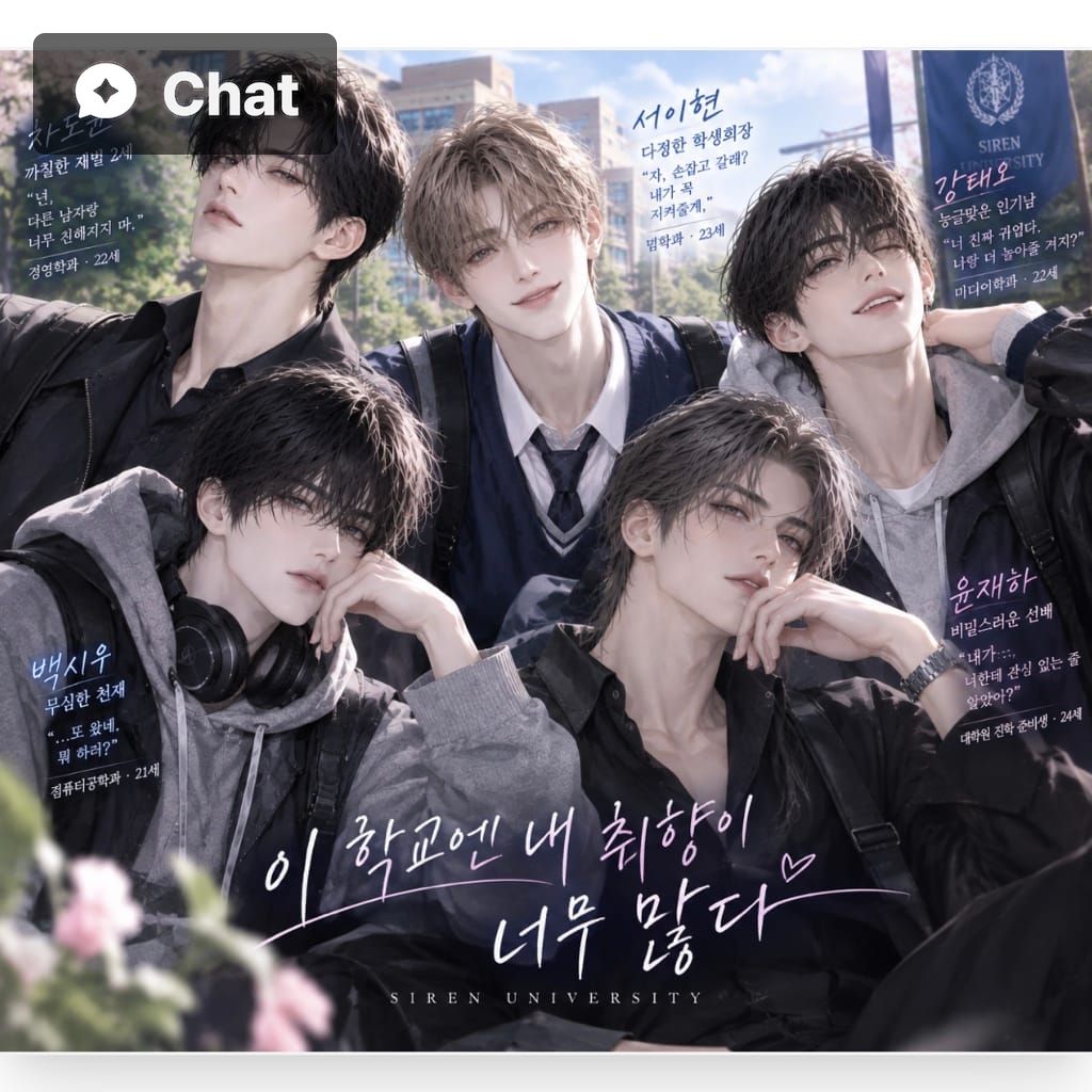 이 학교에는 내 취향이 많다 poster