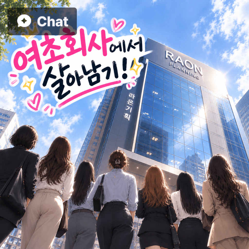 여초회사에서 살아남기 poster
